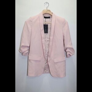 ZARA light pink blazer